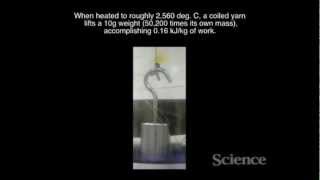 Carbon Nanotubes With a Mighty Twist
