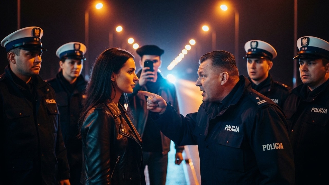 Policjant żąda łapówki. Nie wie, że ta kobieta zakończy jego karierę jednym gestem.