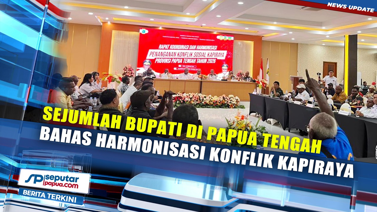 Sejumlah Bupati di Papua Tengah Bahas Harmonisasi Konflik Kapiraya