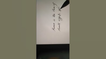 QOUTE CALIGRAPHY #calligrphylearning #handwritingstyles #art #calligraphylattering