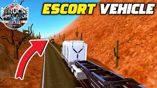 Truck Simulator USA Evolution - Oversized Trailer With Escort Vehicle | Android Gameplay #4 screenshot 3