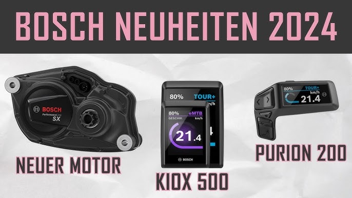 Bosch Purion 200, KIOX 500, Flow App 🚴 Smart System Eurobike