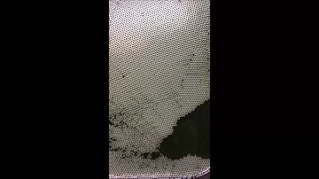 Dislocation Movement Bubble Raft Video