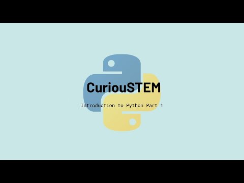 STEMShow - Introduction to Python Part 1