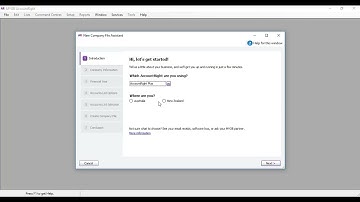 MYOB AccountRight Training Courses   501101   Create a New Company File