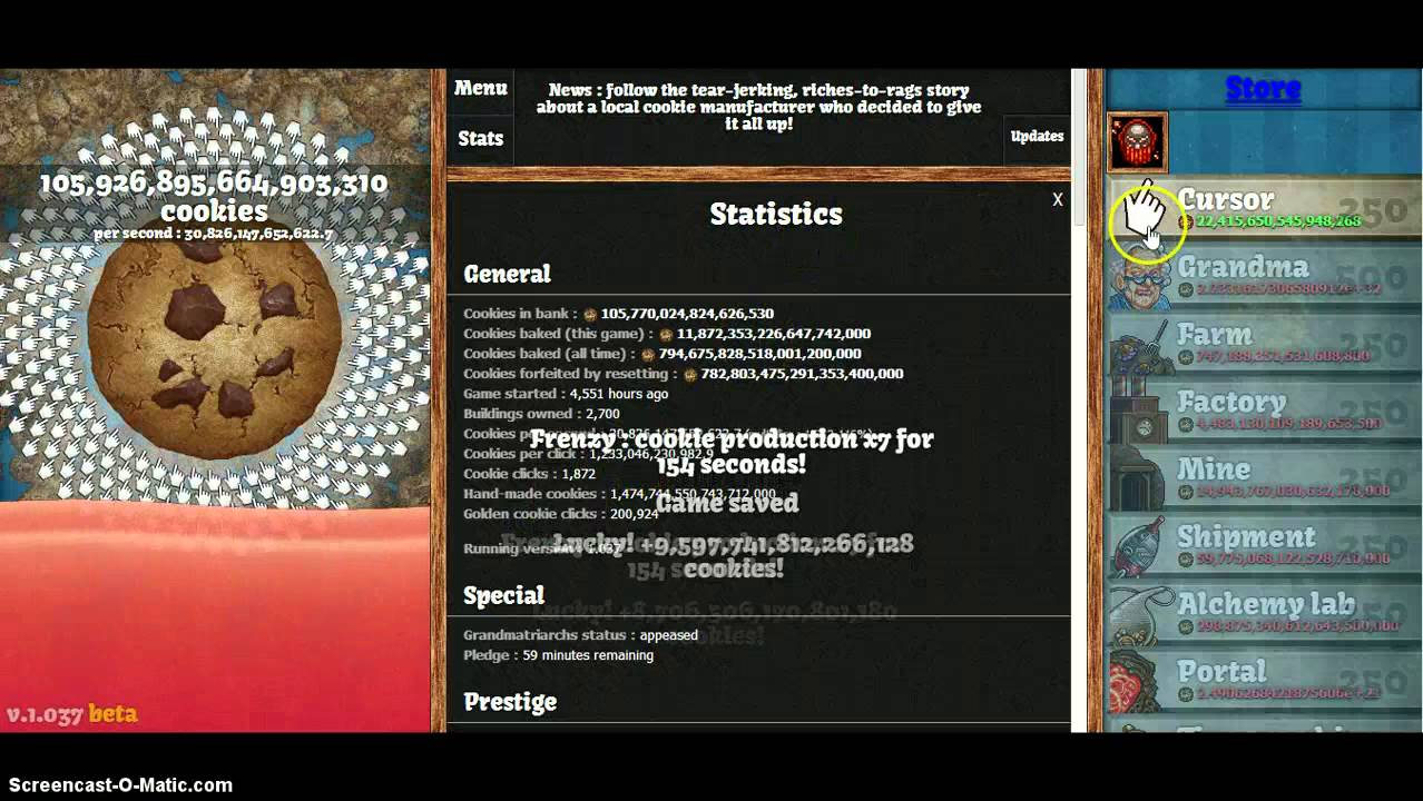 How to cheat at cookie clicker · GitHub