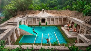 Five Years of Primitive Skills Compilation 2025  | How To Build a Complete and Warm Survival Shelter