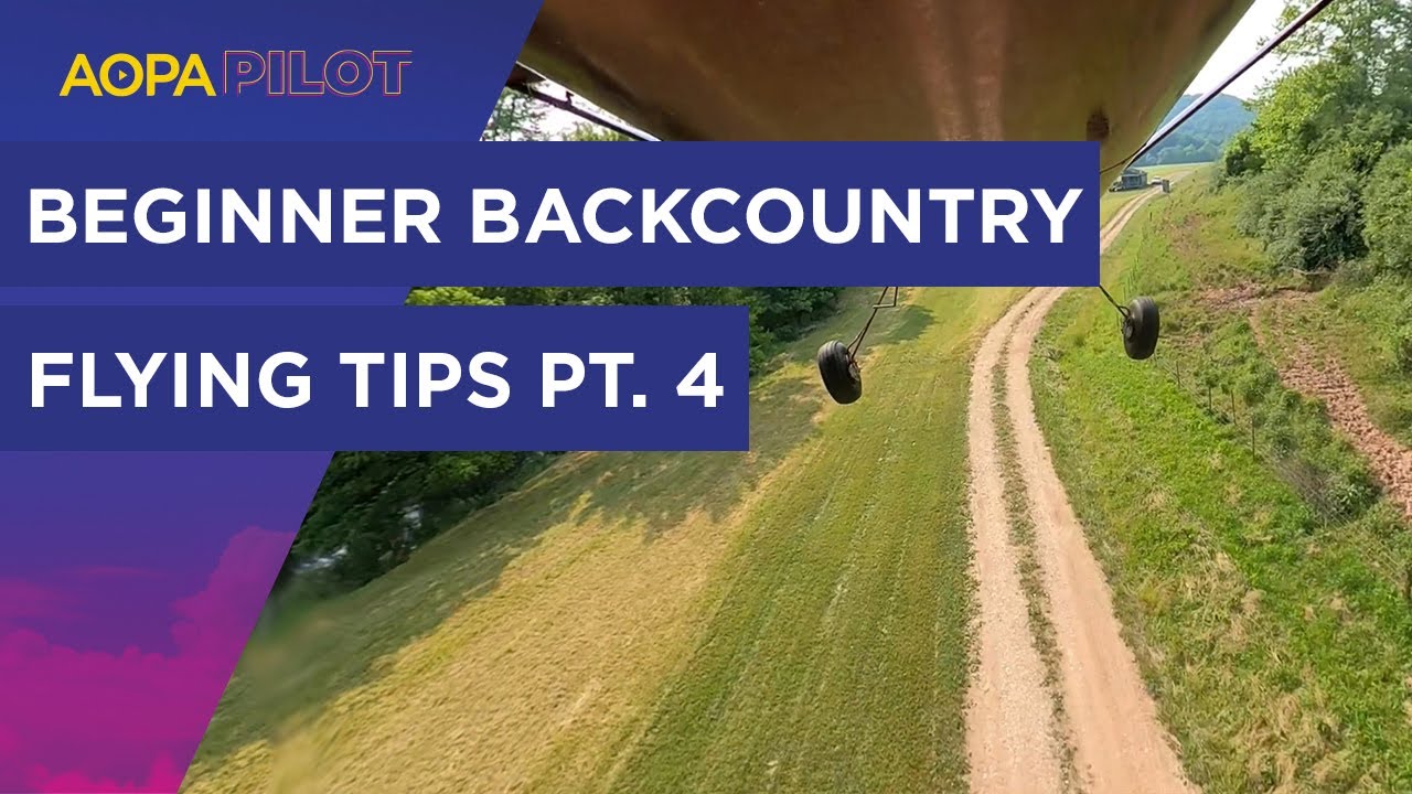 How to approach a grass strip for the first time YouTube