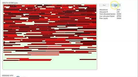 Memory Fragmentation Viewer
