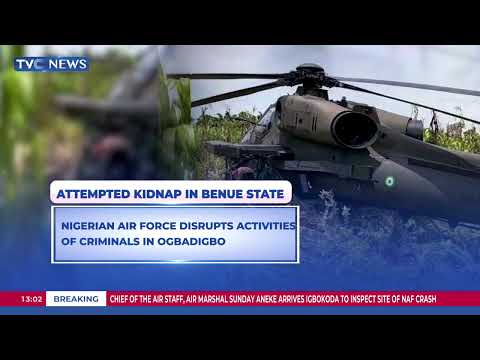 How Nigerian Air Force Disrupted Activities Of Criminals In Benue