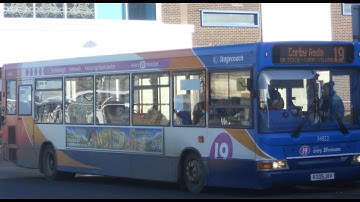 Stagecoach Midlands ADL Dart SLF (Pointer 2) 34822 KX06 JXV on route 19 to Corby