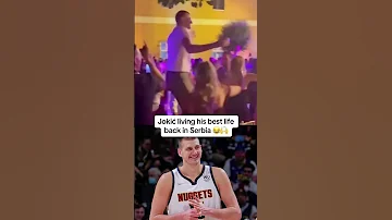 Nikola Jokić Partying In Serbia Via Sofisofka 1 IG Nikolajokic Nba 