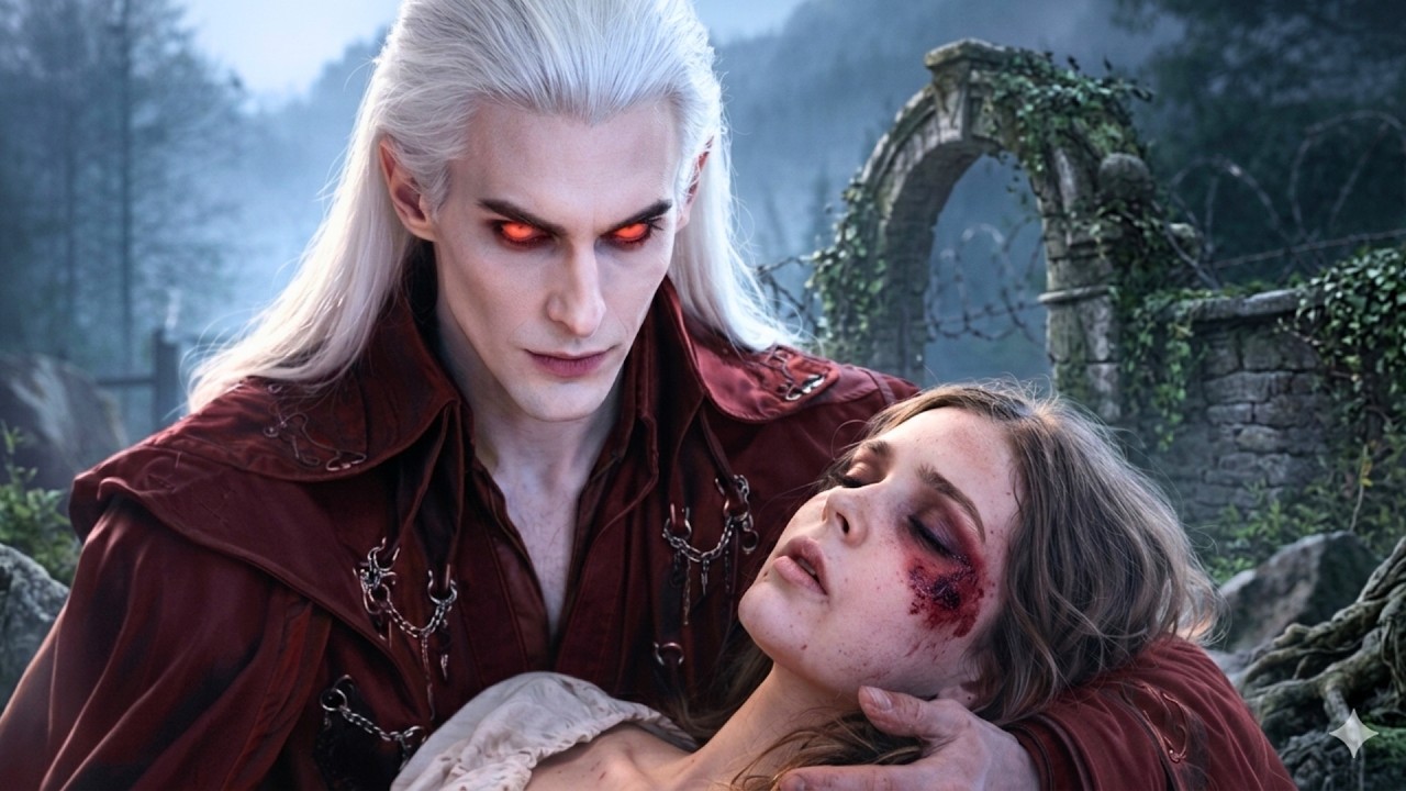 Король вампиров нашёл избитую девушку у границы — одно слово остановило его древнее сердце