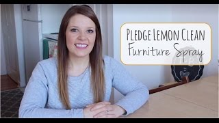 Pledge Lemon Clean Furniture Spray