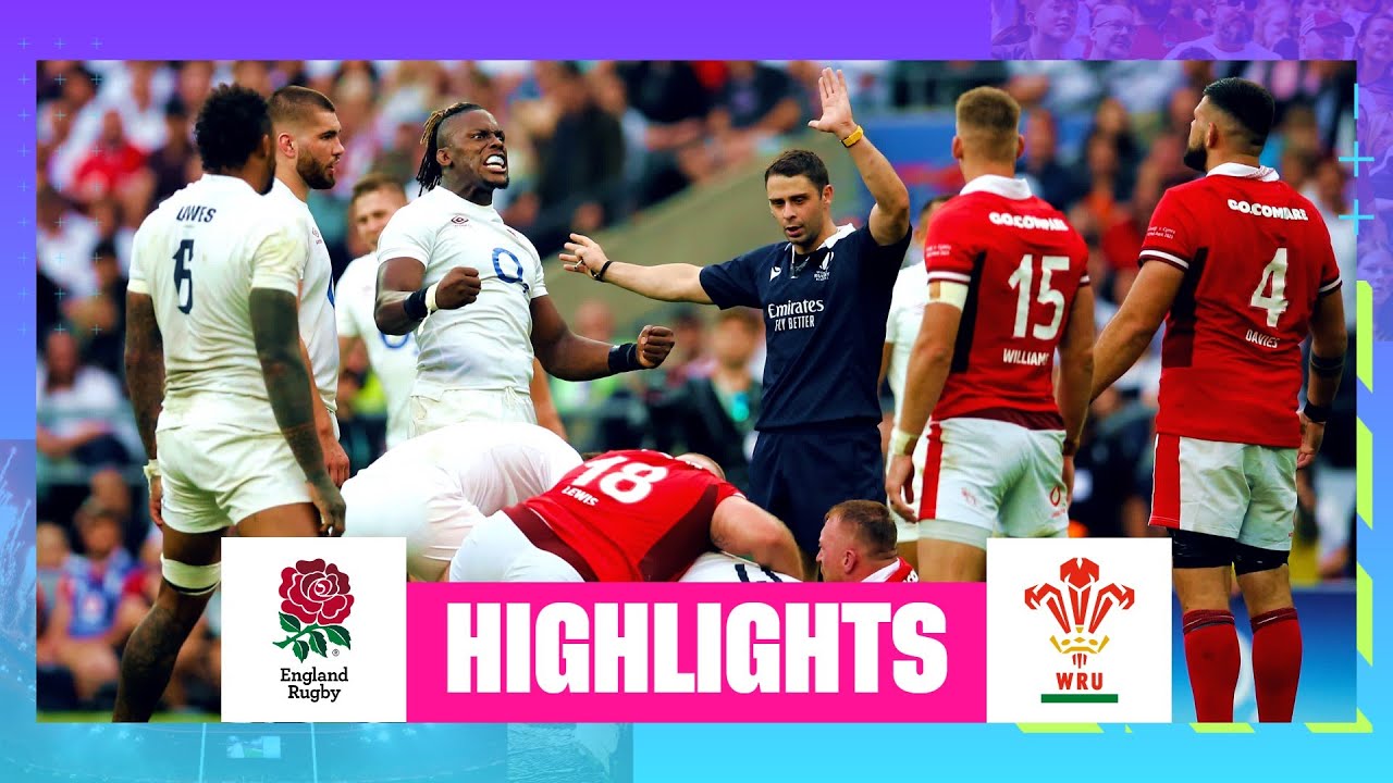 Highlights England V Wales