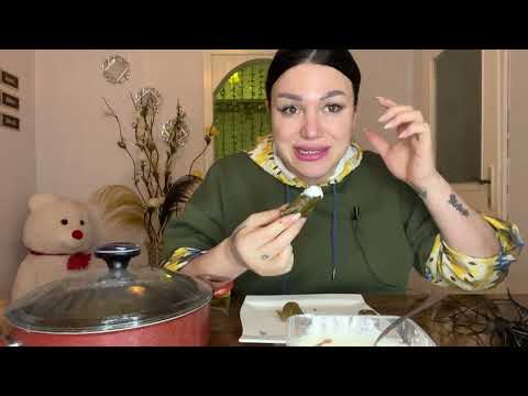 EV YEMEKLERİ (SARMA) #mukbang #asmr