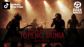 🔥VIRAL | DarkWaves - TOPENG DUNIA [AI Metalcore Music Video]