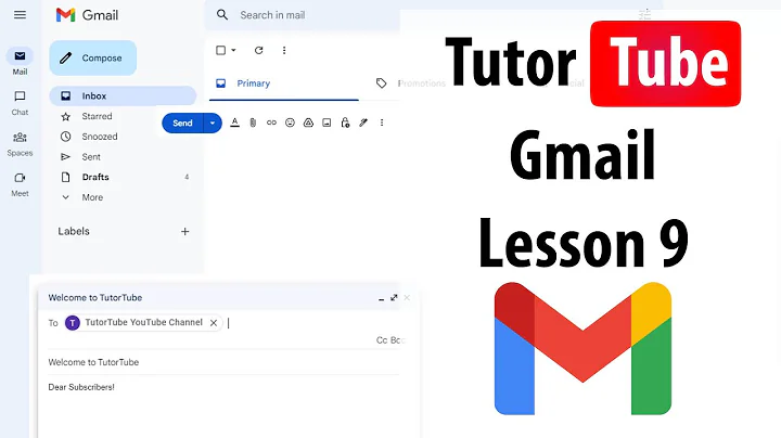 Gmail Tutorial - Lesson 9 - Email Threads and Replying to All