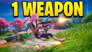 Full Can I WIN using ONLY 1 Weapon in Fortnite 👑 Update