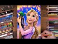 Drawing Tangled: Rapunzel &amp; Pascal | drawholic