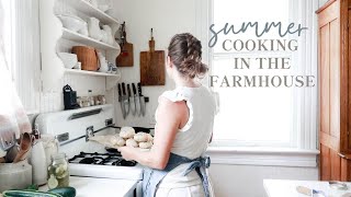 Slow Summer Cooking | EATING WHAT'S IN SEASON