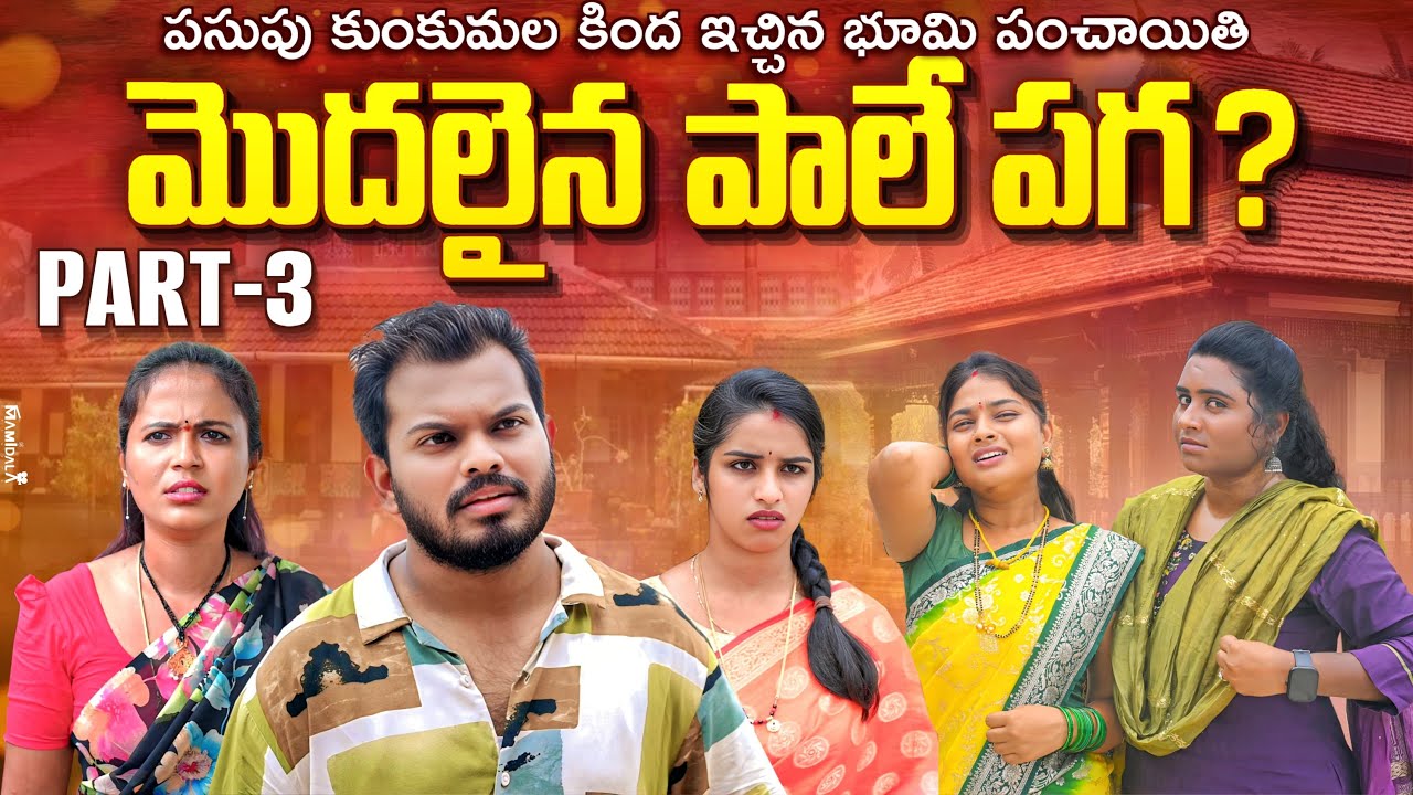 మొదలైన పాలే పగ ? | పసుపు కుంకుమల కింద ఇచ్చిన భూమి పంచాయతీ | Part - 3 | Rajini | Akram  