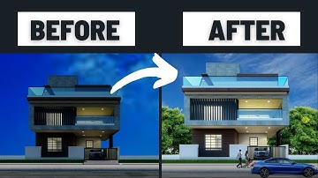 After Rendering Photoshop | Photoshop Post-Production Tutorial
