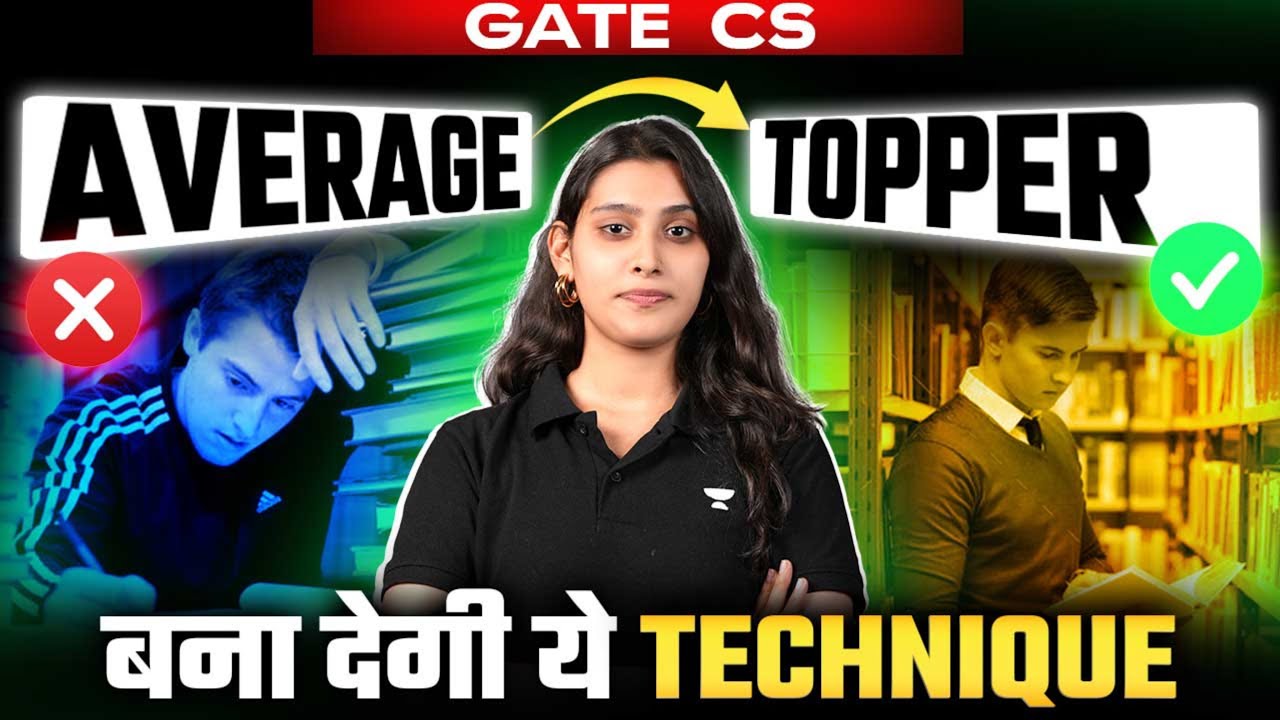 GATE 2025 Preparation Strategy | From Average Student To GATE Topper ...