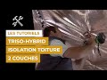 Comment isoler une toiture sous rampants avec lisolant triso hybrid en 2 couches  actis isolation