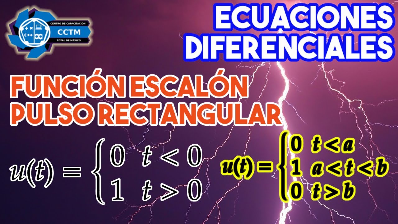 Función escalón y pulso rectangular | Funciones unitarias | Ecuaciones ...