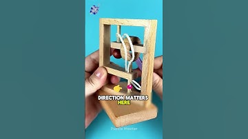 if the luban lock #IQ #reel #puzzle #iqtest