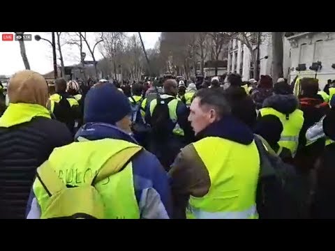 Gilets Jaunes acte 16 IMPERTURBABLES France 03.02.2019 #GiletsJaunes #YellowVests