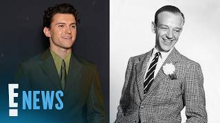Tom Holland Admits He Feels "Absolute Dread” About Playing Fred Astaire | E! News screenshot 4