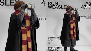 New Harry Potter Ron Weasley 1/6 scale figure revealed inart preorder info