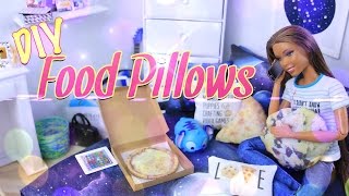 By request: check out this fabsome pinterest craft! we show you how to
make these fabulous doll food pillows for dollhouse! are the perfect
dollhou...