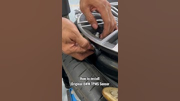 How to Install Original BMW TPMS (Tyre Pressure Monitoring System) Sensors #bmcm #TPMS