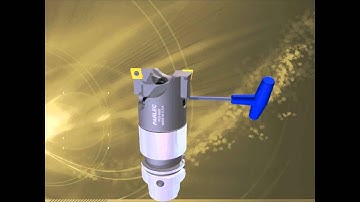 Parlec Boring Animation - Twin Bore Insert Holder Adjustment