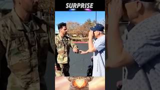 A Hero Comes Home #surprise #reunion  #soldier #shotrs