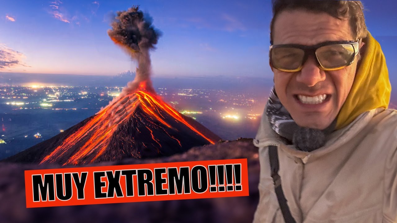 Subí un VOLCÁN ACTIVO y EXPLOTÓ 😱 (Guatemala)