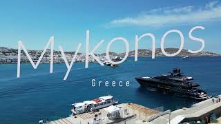 Mykonos Mykonos Greece Drone Flight