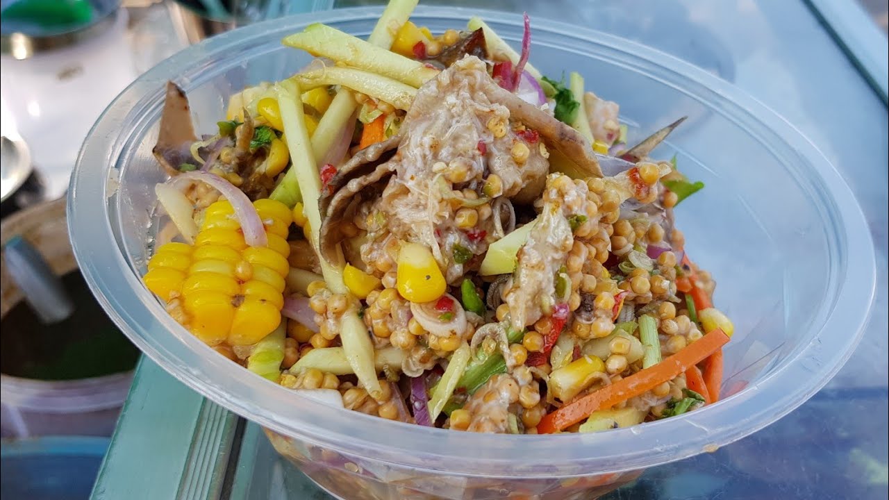 ร้านส้มตกยำเจ้เล็ก กลับมาขายที่เดิมแล้วนะครับ ยำไข่แมงดาโคตรเด็ด ขายแบบทั้งตัว ครึ่งตัว Som Tum Yum