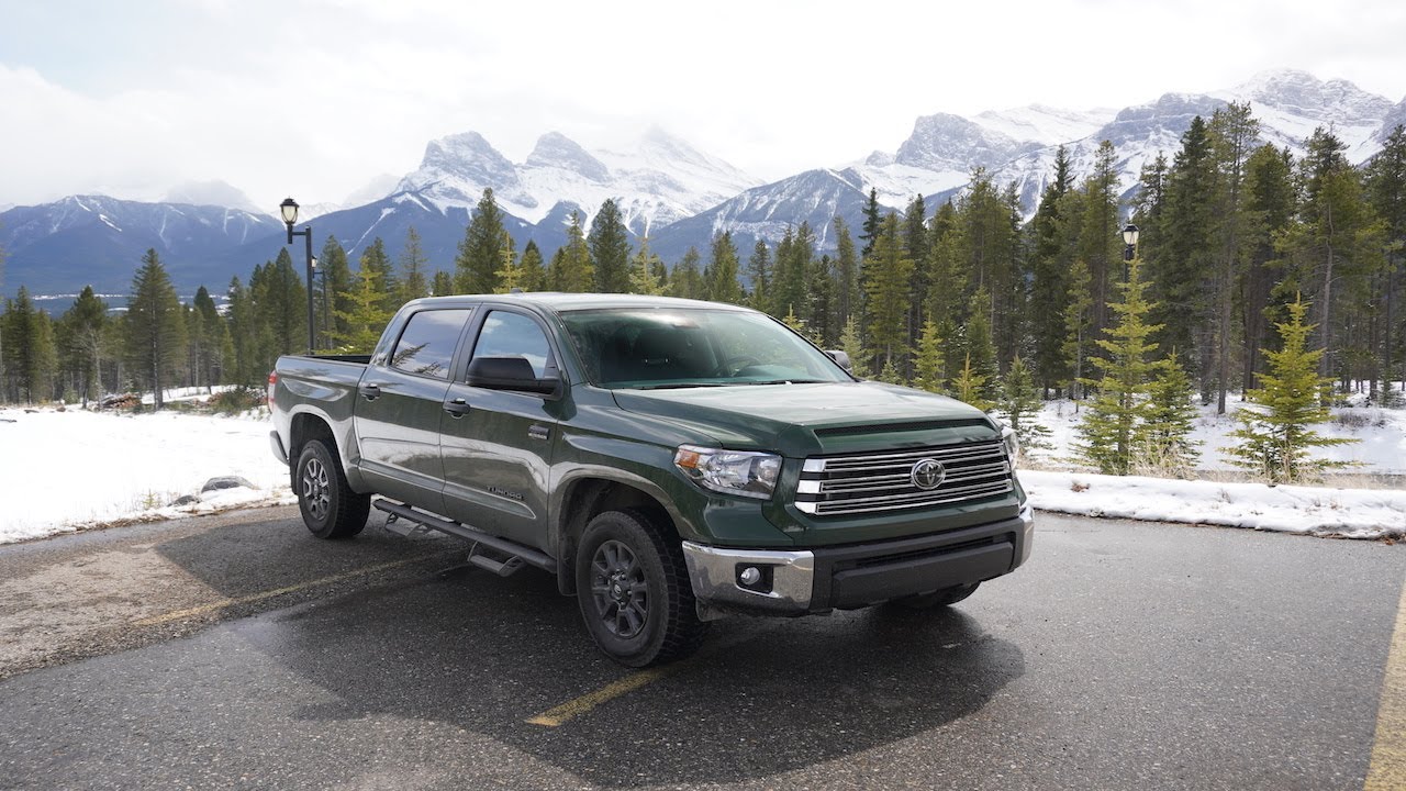 21 Toyota Tundra Trail Review Smooth Sailing Til The Next Gen Youtube