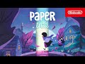 Paper trail  launch trailer  nintendo switch