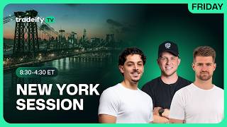 NEW YORK SESSION LIVE! – Tradeify TV | FRIDAY 6/26/26