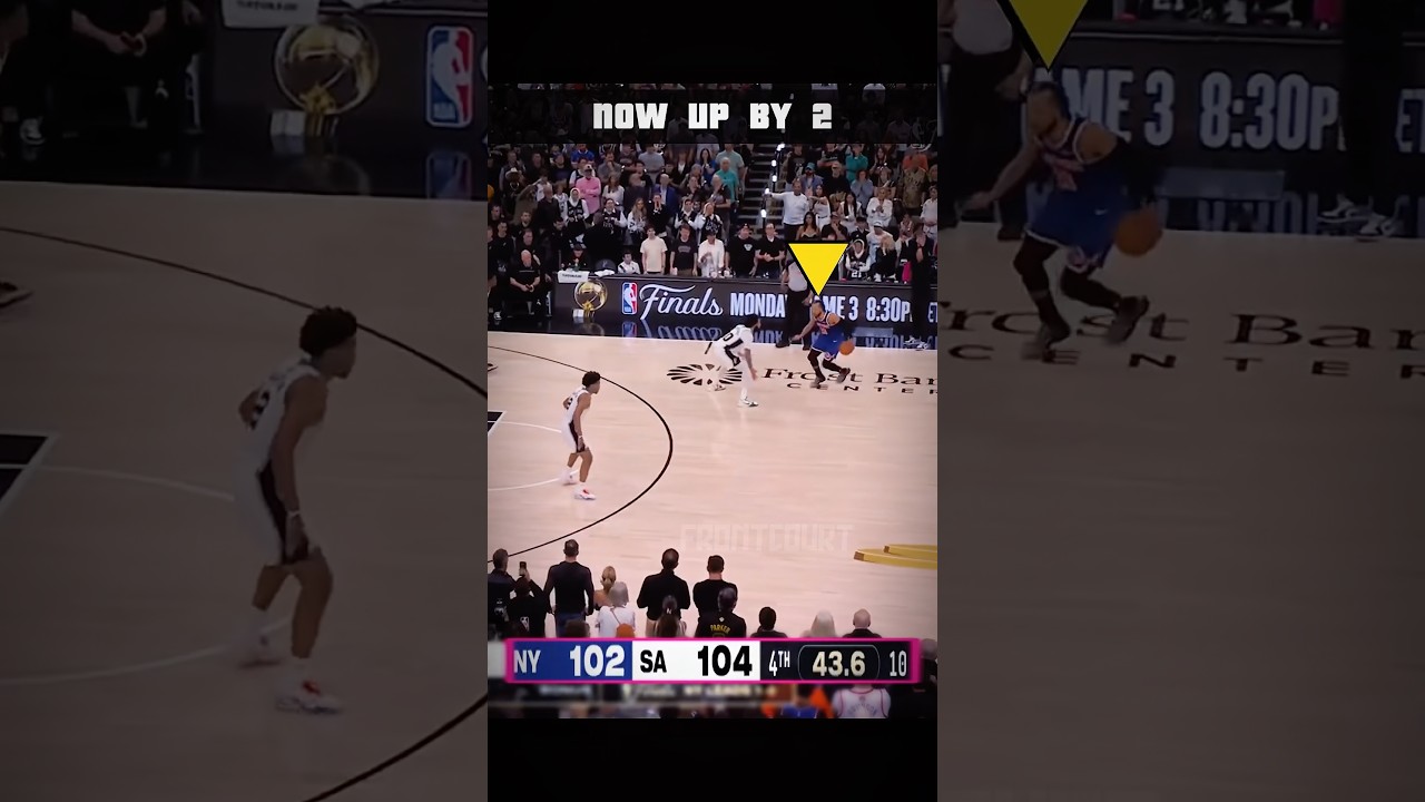 PART 2 - Wemby Airballs, Takes the Lead, Then…😤Wild Final 2:32 Knicks vs Spurs Game 2 #nba #shorts