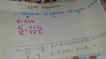 Line parameters