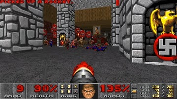 Doom 404 (2018) MAP32: "Thule" UV Max Speedrun 2:08 100% Kills 100% Secrets