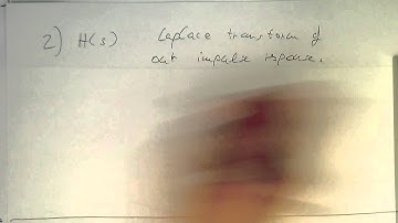 Causal signal processing: the Laplace transform and filtering (#006)