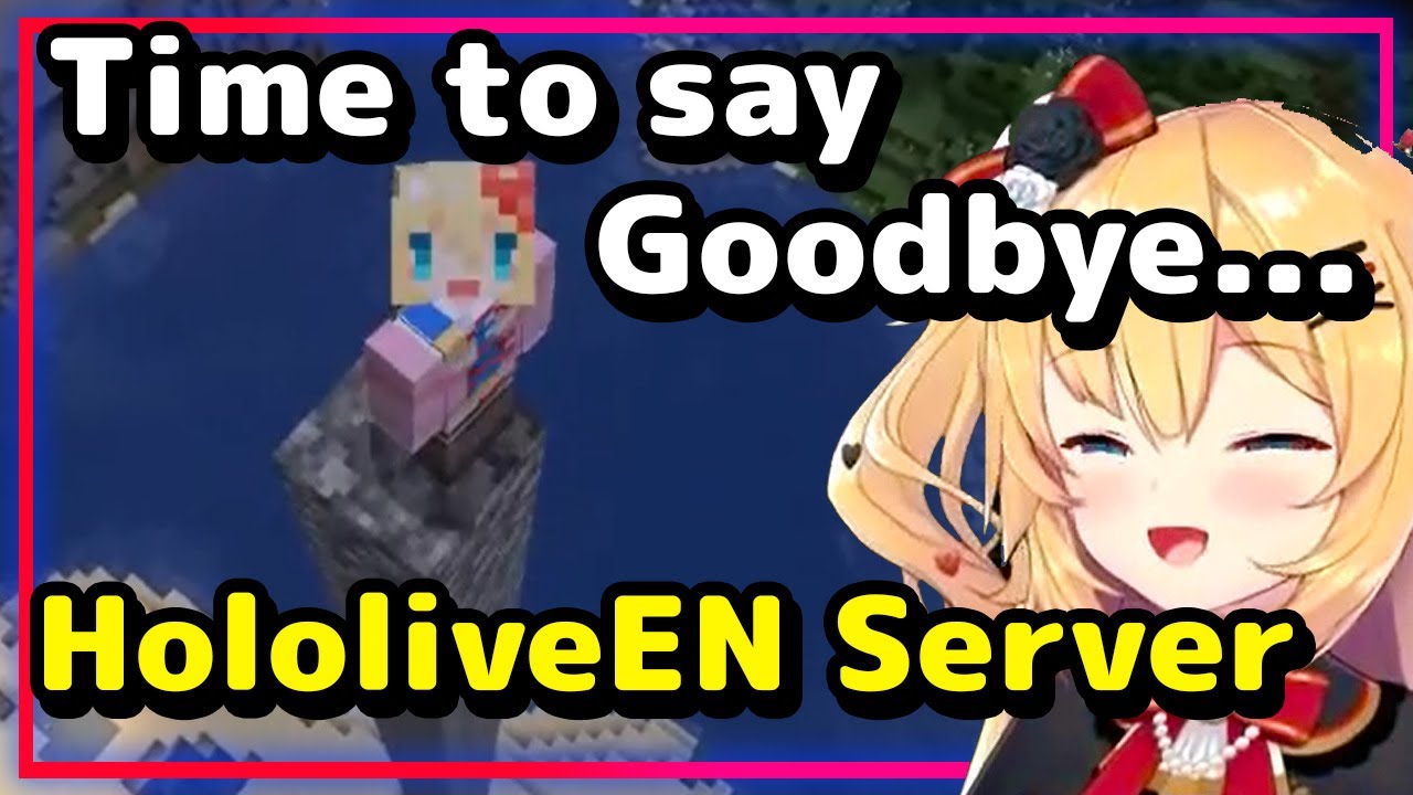 Haachama Says Goodbye to HoloEN Server
