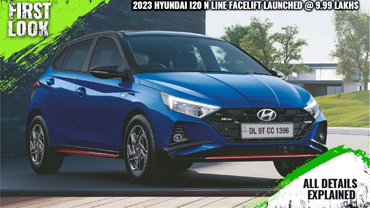 2023 Hyundai i20 N Line Facelift Launched - Priced From Rs. 9.99 Lakh - Explained All Spec, Features
